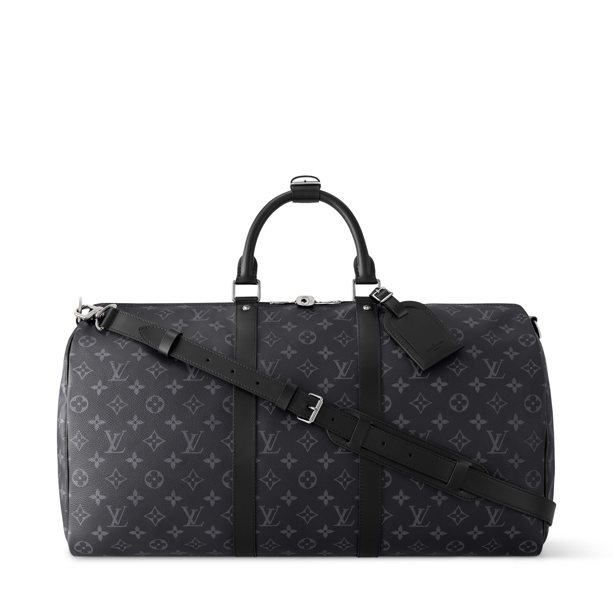 Keepall Bandoulière 50 Monogram Eclipse - Men Bags | LOUIS VUITTON